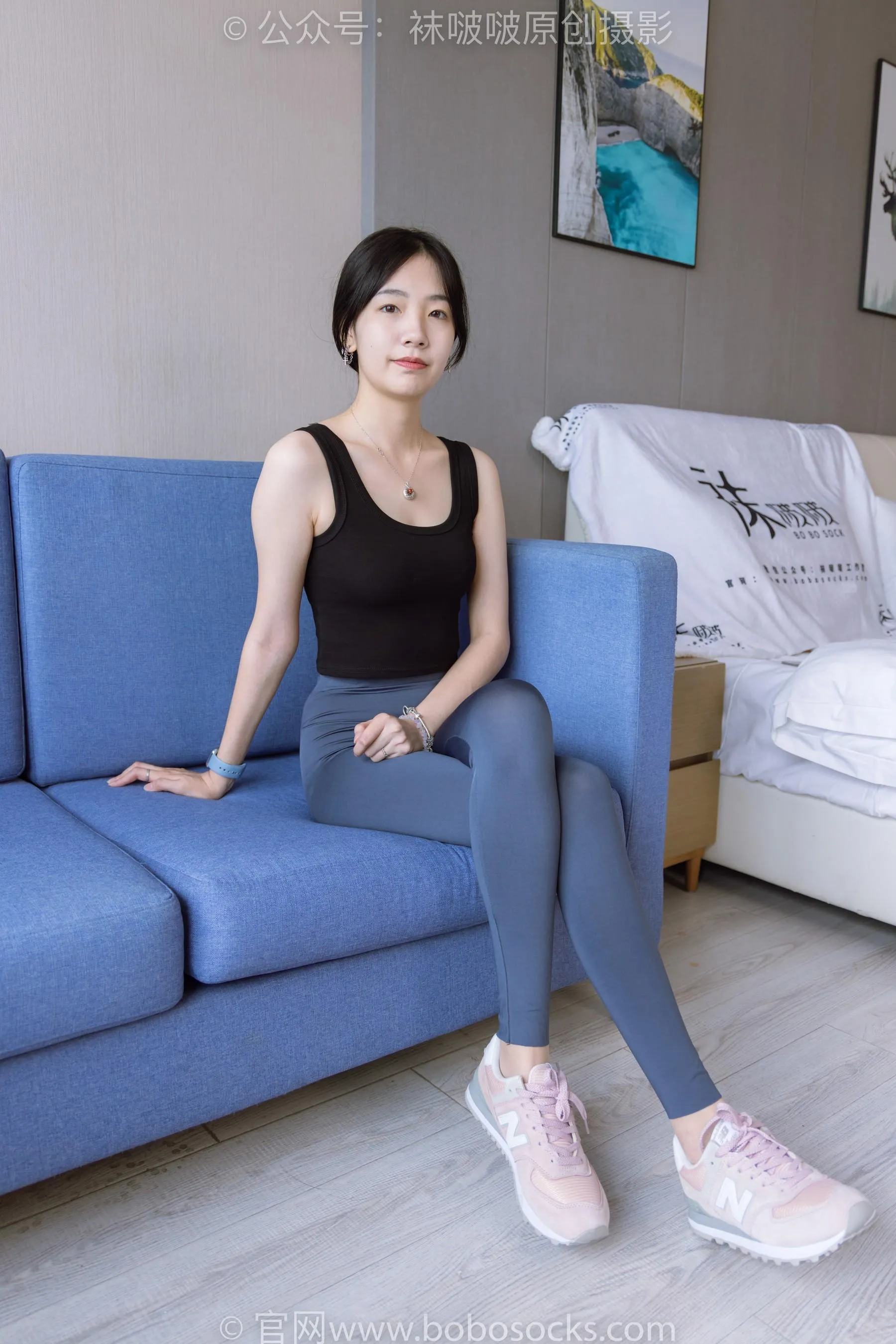 [BoBoSocks袜啵啵]NO.212 小甜豆-运动鞋、肉丝、瑜伽裤裤里丝 [87P]插图2